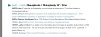 Programme de conférence  sur la chirurgie esthétique et la rhinoplastie du Dr Duroure au congrès sofcep 2019